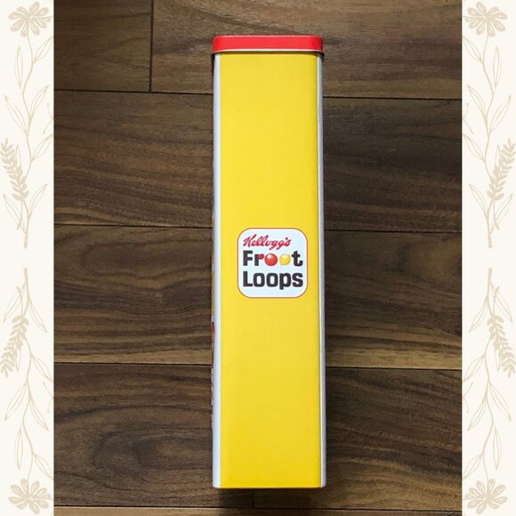 Vintage Kellogg’s Froot Loops Tin – Toucan Sam Collector’s Item - Picture 4 of 7